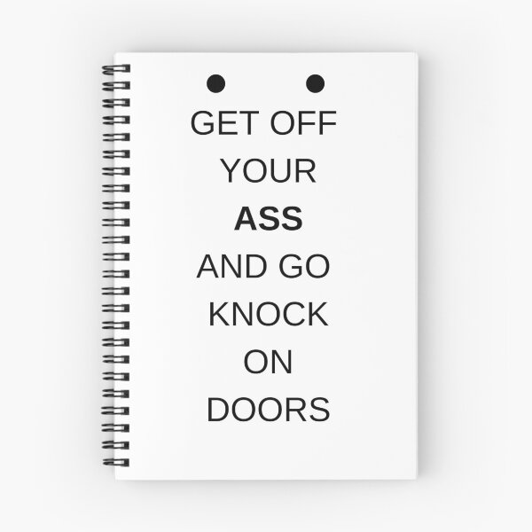 Item preview, Harry Bosch - Get off your butt and go knock on doors designed and sold by megapanda687.