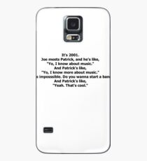 Fall Out Boy betrunken Geschichte Skript Hülle & Klebefolie für Samsung Galaxy