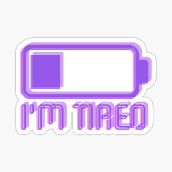 recharge Sticker