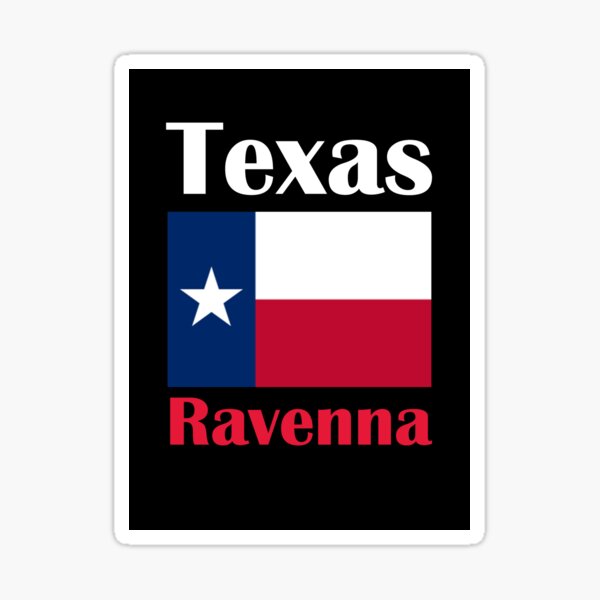 Item preview, Ravenna TX designed and sold by CrankyOldDude.