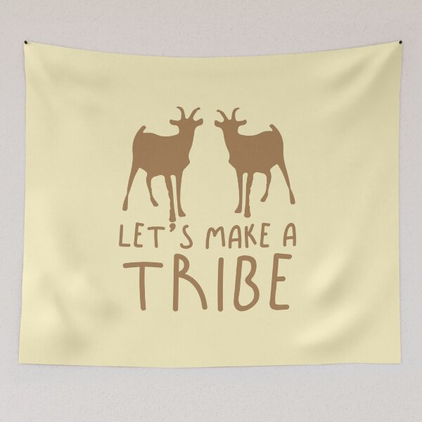 Item preview, Let's make a TRIBE goat  (Collective Noun Group of goats) designed and sold by jazzydevil.