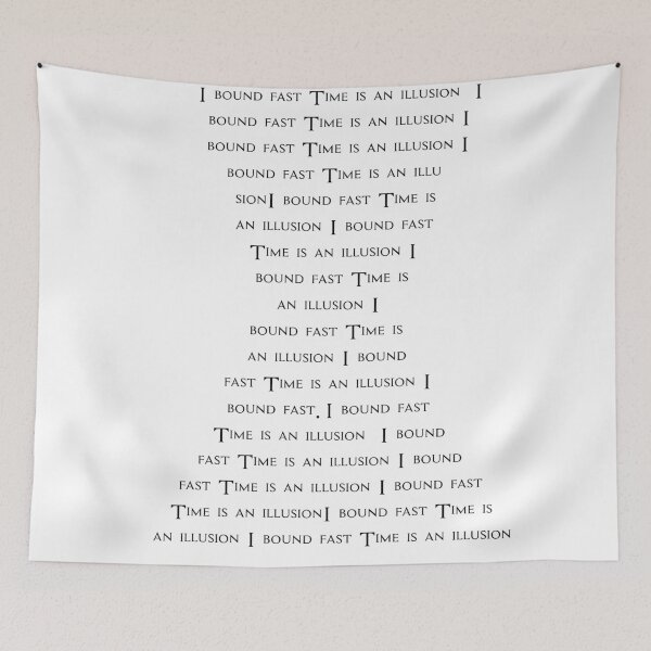 Item preview, Time Is An Illusion designed and sold by BunnyMomMtl.