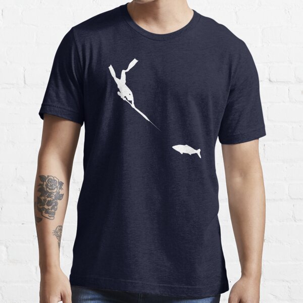 rob allen spearfishing Essential T-Shirt by Org Bluewater