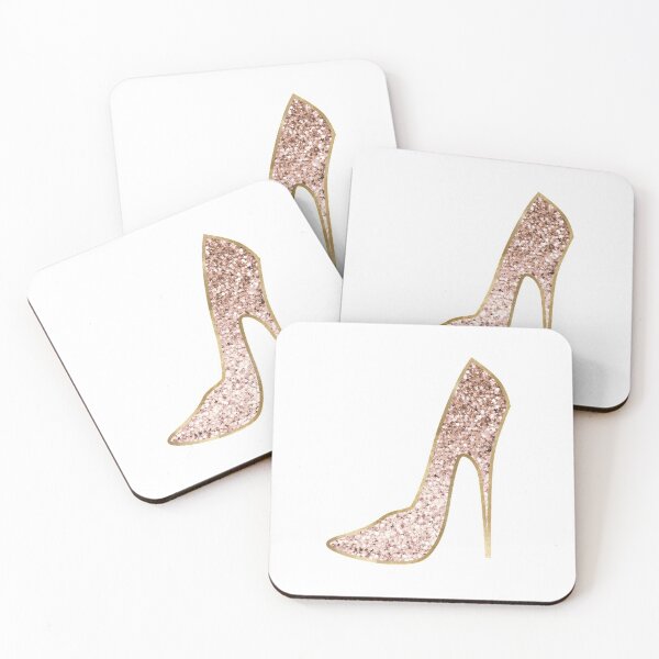 Item preview, Shoe - rose gold glitter designed and sold by RoseAesthetic.