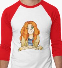 Amy Pond Men's Baseball ¾ T-Shirt