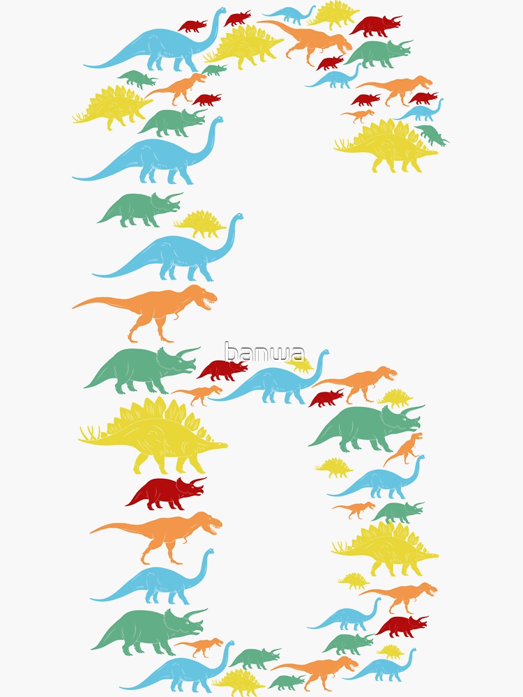 Printable Dinosaur Stickers for Kids