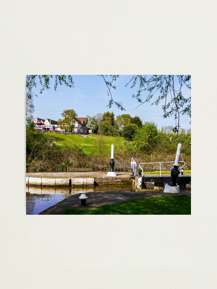 Alternate view of Canal lock Photographic Print