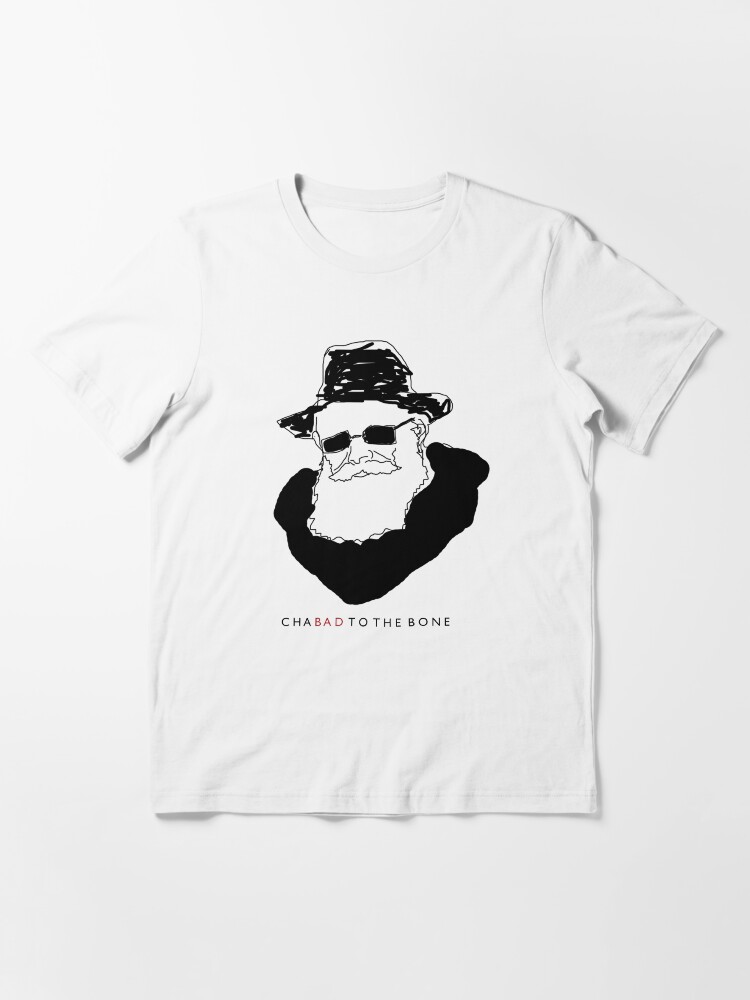 Thumbnail 3 of 7, Essential T-Shirt, ChaBAD to the Bone designed and sold by thatisraeliguy.