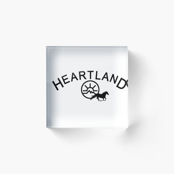 Heartland Black Acrylic Block