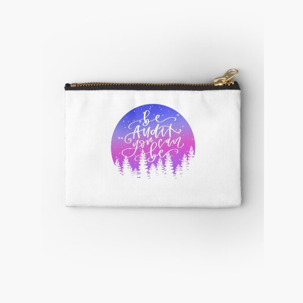 Item preview, Be Audit You Can Be Galaxy Accounting Pun Sticker designed and sold by sincerelyvina.