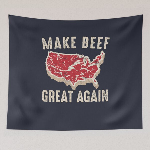 Item preview, United States Of America Make Beef Great Again designed and sold by CoolTees.