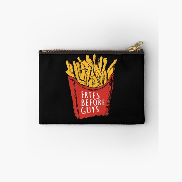 Aperçu de l'œuvre Frites drôles avant l'autocollant de gars | Stickers ordinateur portable féministe créée et vendue par Nada18.