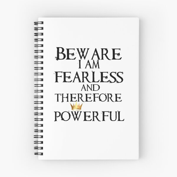 Item preview, Literature Lovers' Frankenstein Inspired "Fearless and Therefore Powerful" designed and sold by mulberrydragon.