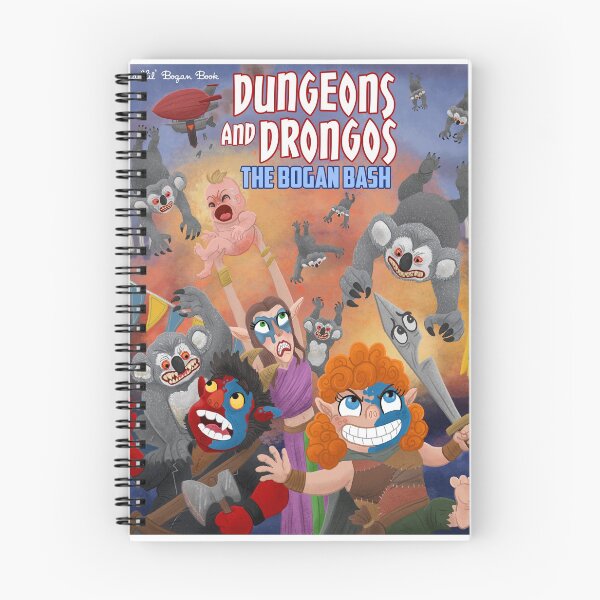 Item preview, Dungeons and Drongos The Bogan Bash designed and sold by lmwrites.