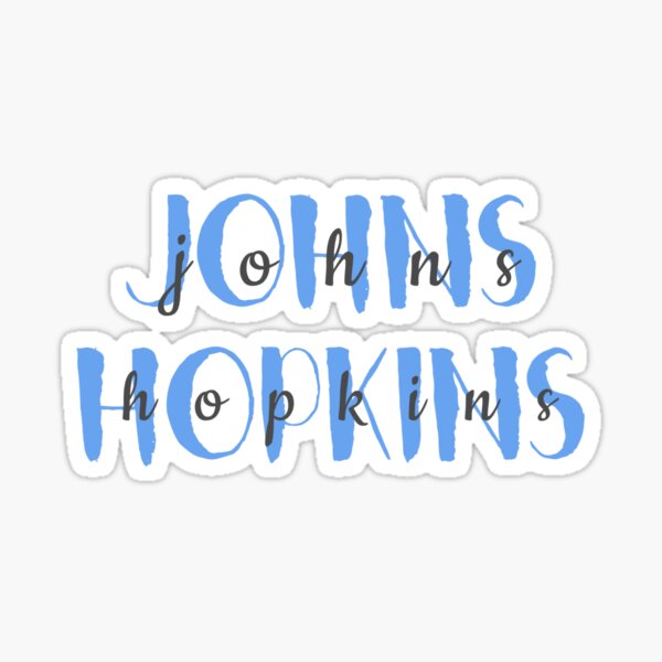 Johns Hopkins University Stickers Redbubble