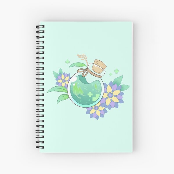 Vial of Vitality Spiral Notebook