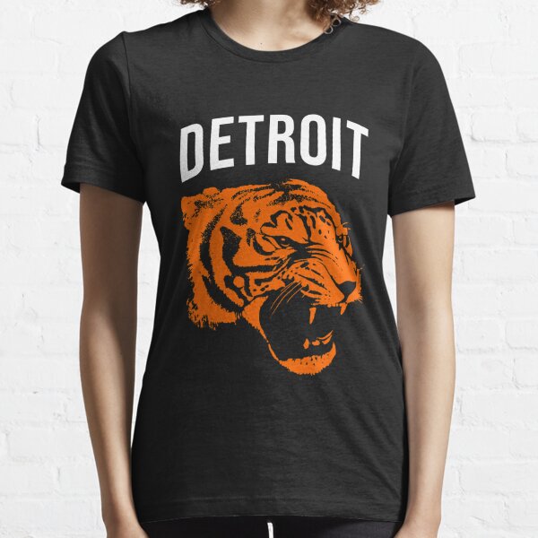  Distressed Tiger Mascot Tshirt Cool Detroit Tiger Design :  Clothing, Shoes & Jewelry