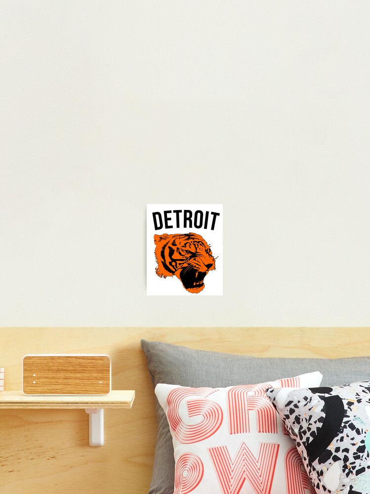 Vintage Detroit Tiger Design Poster for Sale by n--o--n