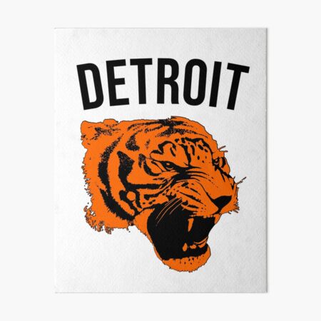 Detroit Tigers PAWS Mascot Art Print