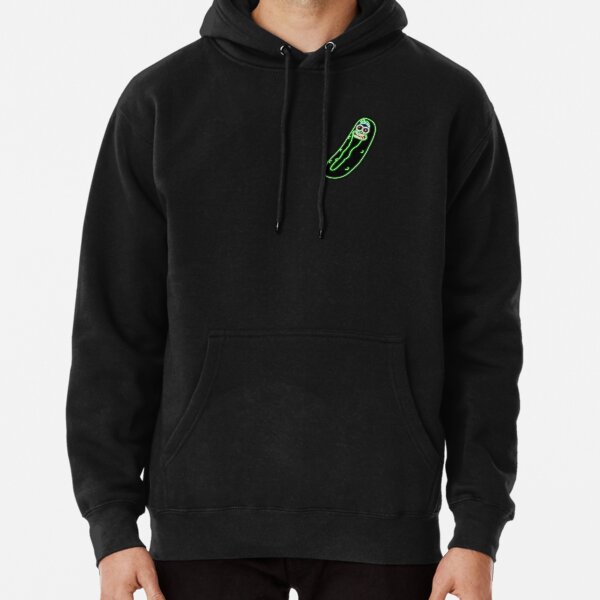 Little Neon Pickle Rick Pullover Hoodie