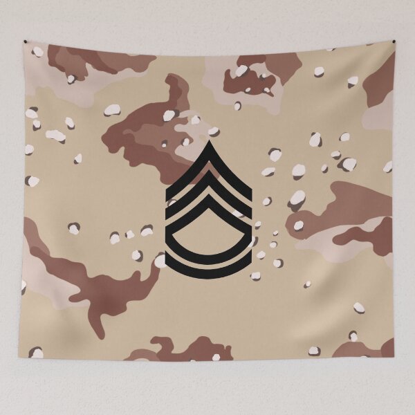 Item preview, Sergeant First Class (Desert Camo) designed and sold by Jared Davies.
