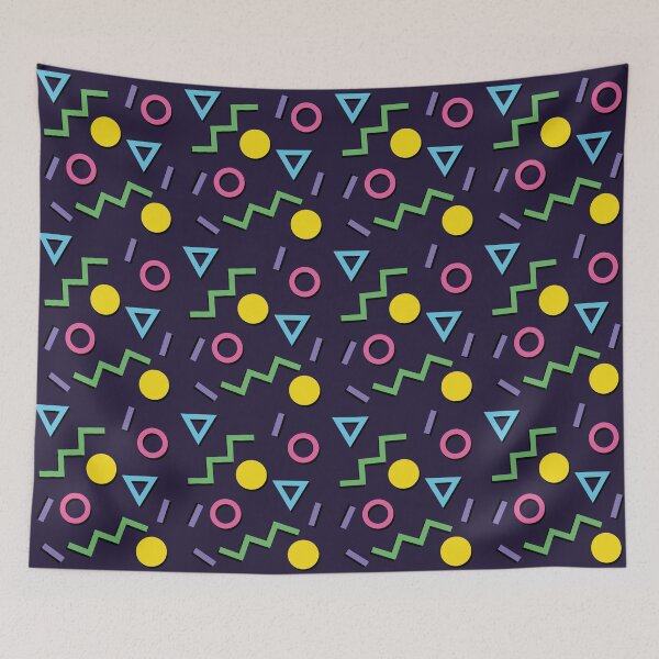 Item preview, Yo Memphis Zag (Purple) designed and sold by DarkoDesign.