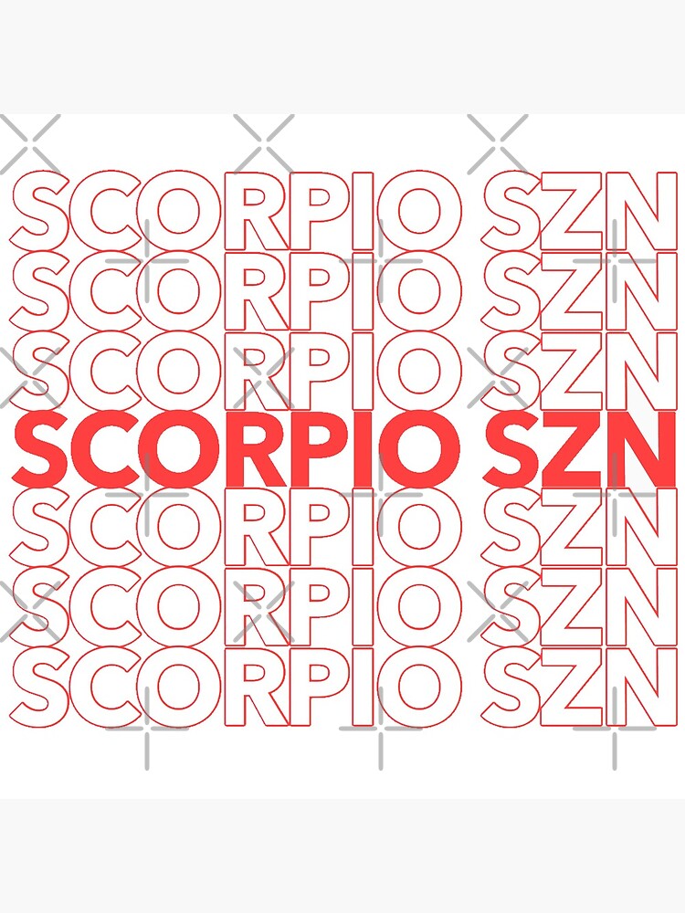 Scorpio Szn