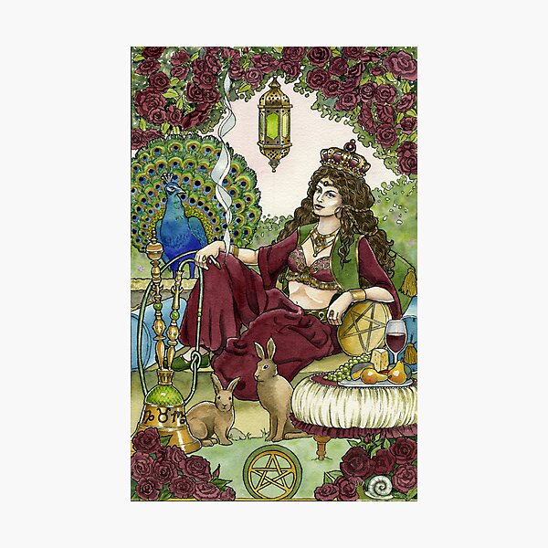 Item preview, Queen of Pentacles designed and sold by WinonaCookie.