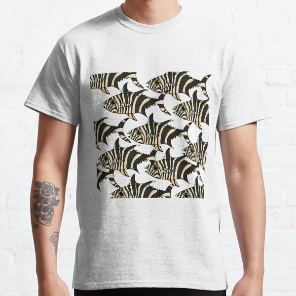 Zebra Fish School Classic T-Shirt
