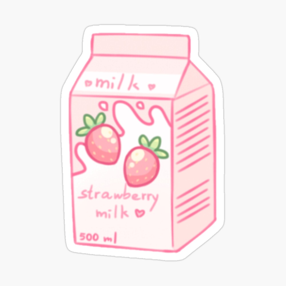 Strawberry milk, cute, anime, HD phone wallpaper | Peakpx