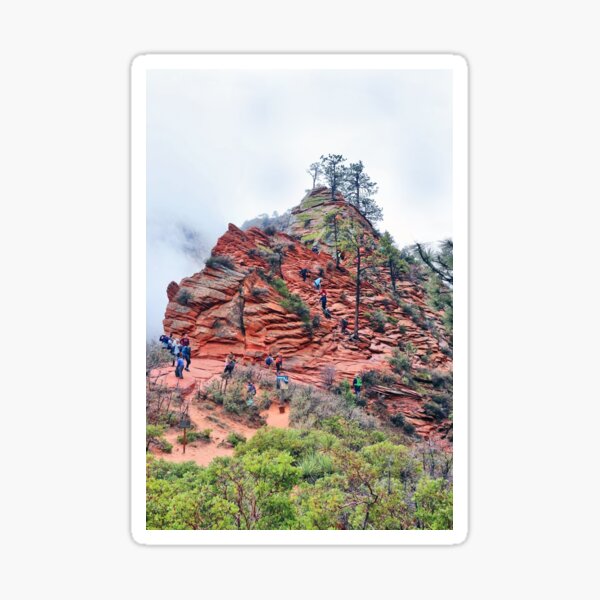 Item preview, Cloudy landscape in Zion National Park. designed and sold by Maryna Gumenyuk.