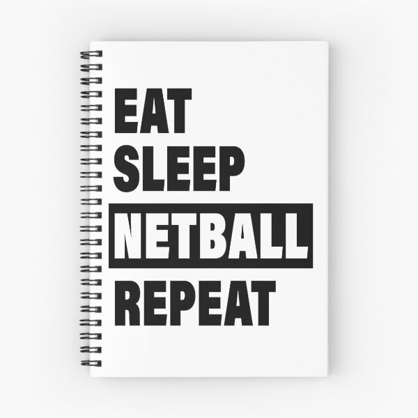 Item preview, Eat Sleep Netball Repeat designed and sold by Sam-Pedler.