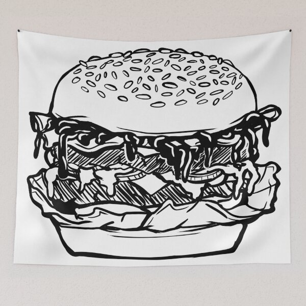 Item preview, Burger designed and sold by newtegan.