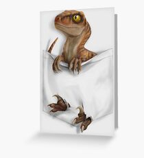 Pocket Protector - Lost World Greeting Card
