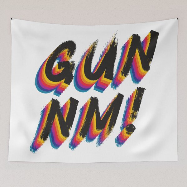 Item preview, GUNNM Typography designed and sold by cleverties.
