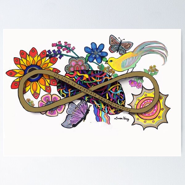 Item preview, It's Time to Celebrate Neurodiversity designed and sold by Interludeart.