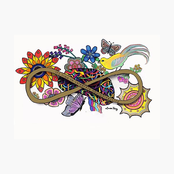Item preview, It's Time to Celebrate Neurodiversity designed and sold by Interludeart.