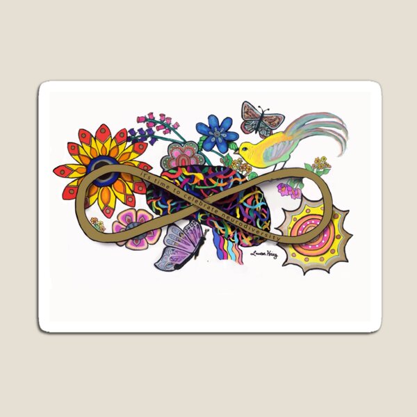 Item preview, It's Time to Celebrate Neurodiversity designed and sold by Interludeart.