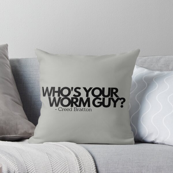 Item preview, Who's Your Worm Guy? Creed Bratton designed and sold by amcconaughey.