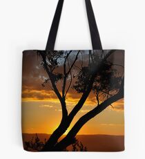 Blackheath Lookout NSW Australia - At the End of a Perfect Day Tote Bag