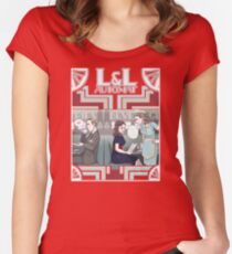 Camiseta entallada de cuello redondo Agente Carter - Cozy Diner Times