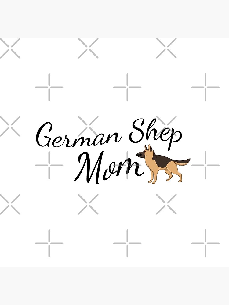 German Shepherd Mom by tribbledesign