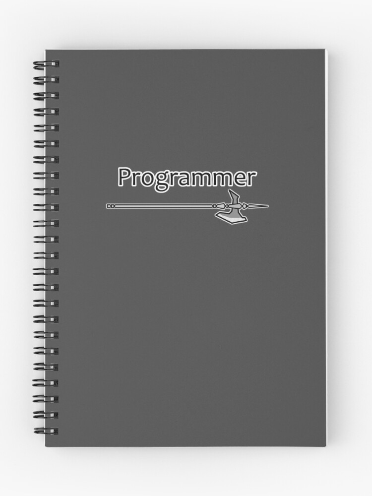 Thumbnail 1 of 3, Journal, Programmer Halberd designed and sold by Sina-mon.