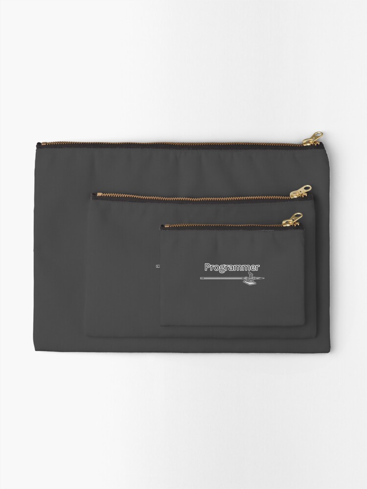 Thumbnail 2 of 4, Zipper Pouch, Programmer Halberd designed and sold by Sina-mon.