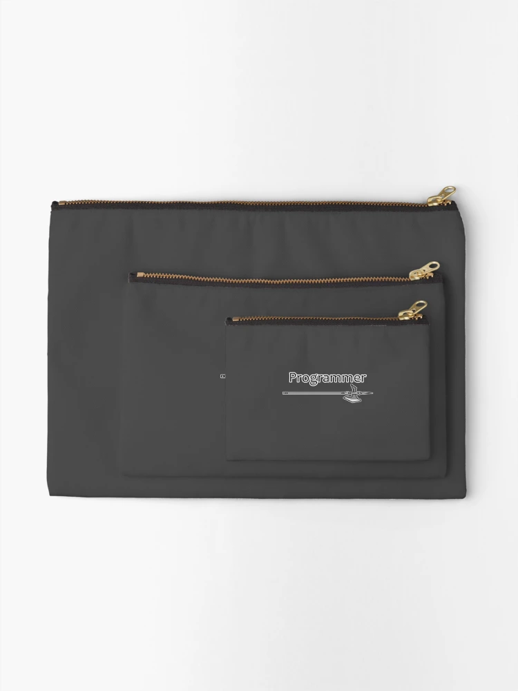 Thumbnail 2 of 4, Zipper Pouch, Programmer Halberd designed and sold by Sina-mon.
