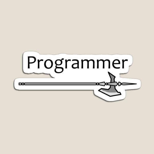 Aperçu de l'œuvre Programmeur Halberd créée et vendue par Sina-mon.