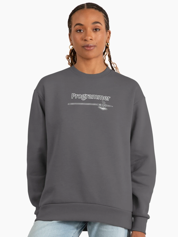 Thumbnail 3 von 6, Premium Oversized Pullover, Programmierer Hellebarde designt und verkauft von Sina-mon.