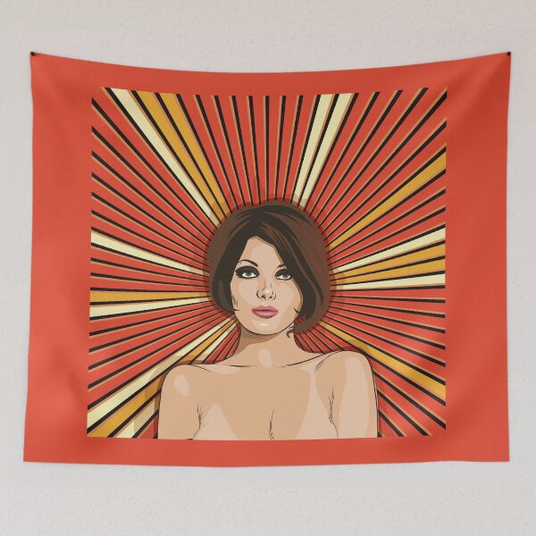 Item preview, Pop Art Comic Girl Vintage designed and sold by SAUHER.