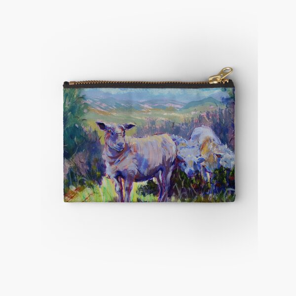 Item preview, Purple Sheep in Landscape Painting designed and sold by MikeJory.