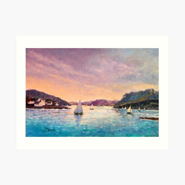 Regatta Plockton, Scotland Art Print